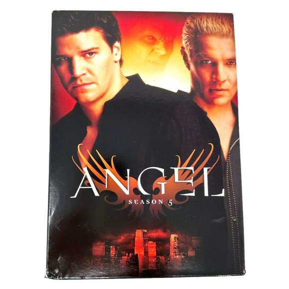 Angel Season 5 DVD Vampire TV Series 6 Disc Set 22 Episodes David Boreanaz 1999 - Picture 2 of 10
